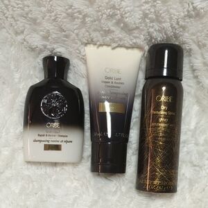 Oribe Obsessed Set Travel Size Sample Gold Lust NIB